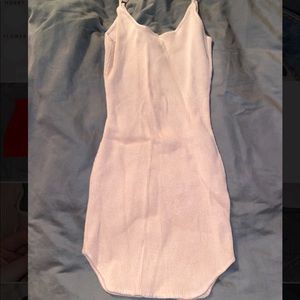 Light pink tight dress